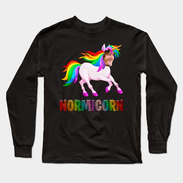 NORMICORN Long Sleeve T-Shirt by KOPY KAT